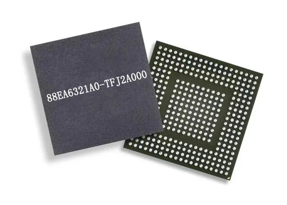 วงจรรวมอีเธอร์เน็ต IC 88EA6321A0-TFJ2A000 ตัวรับส่งสัญญาณฟิสิคัลเลเยอร์
