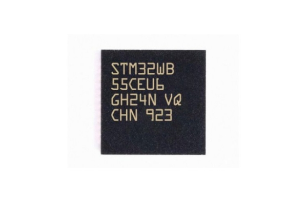 1MB ไมโครคอนโทรลเลอร์ MCU STM32WBA52CEU6 BT พลังงานต่ำ 32 บิต MCU ไร้สายซีรีส์
