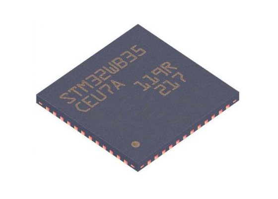 ไมโครคอนโทรลเลอร์ MCU STM32WB35CEU7A RF Transceiver ICs 48UFQFN ชิป IC แบบดูอัลคอร์