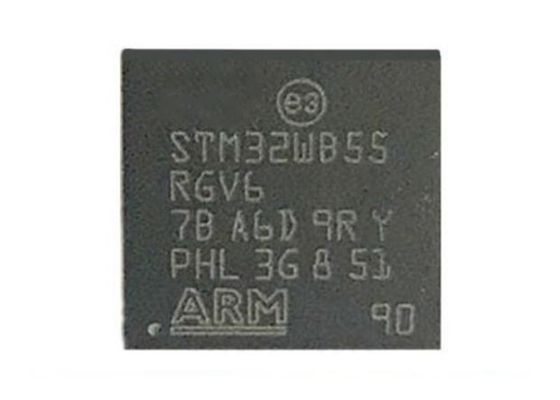 6dBm ไมโครคอนโทรลเลอร์ MCU STM32WB55RGV6 68VFQFN Dual Core Multiprotocol MCU ไร้สาย