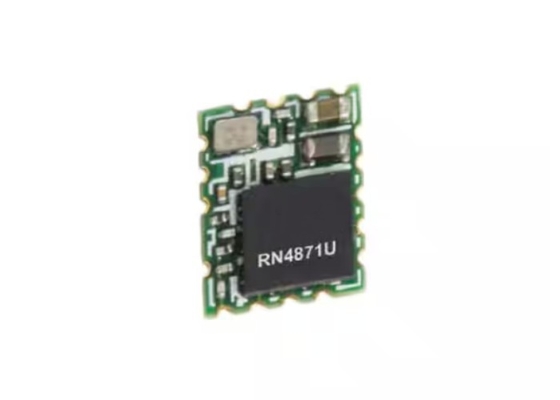 โมดูล BT 2.44GHz RN4871U-V/RM118 - โมดูล 802.15.1 BT 4.2 BLE ไม่หุ้มฉนวน 6x8 มม.