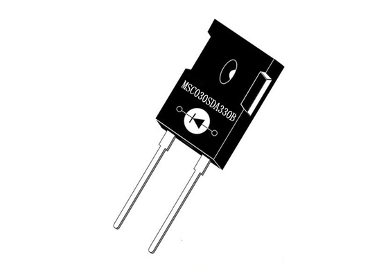 ไดโอดเดี่ยว MSC030SDA330B 30A SiC SBD SIC ชิปวงจรรวม TO-247-2 SiC Schottky
