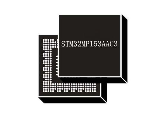 ไมโครคอนโทรลเลอร์ MCU STM32MP153AAC3 361TFBGA ARM Cortex A7 ไอซีไมโครโปรเซสเซอร์