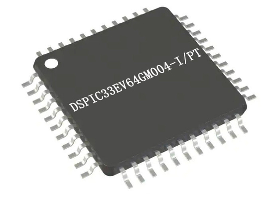 ชิปวงจรรวม DSPIC33EV64GM004-I/PT 16-Bit 5V Digital Signal Controllers
