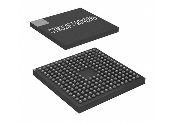 ไมโครคอนโทรลเลอร์ MCU STM32F746NEH6 MCU ประสิทธิภาพสูง 216TFBGA ไมโครคอนโทรลเลอร์ IC