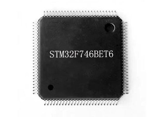 ประสิทธิภาพสูง STM32F746BET6 ไมโครคอนโทรลเลอร์ MCU 216MHz LQFP208 ไมโครคอนโทรลเลอร์ IC