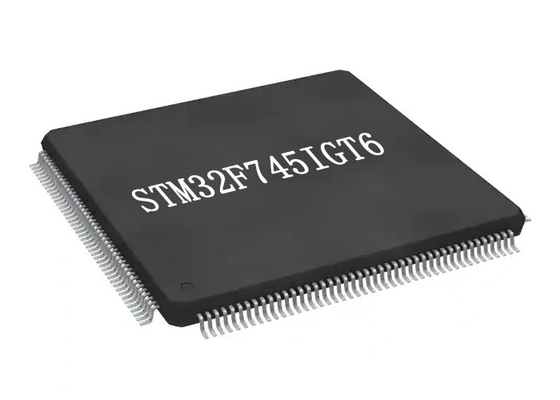 ประสิทธิภาพสูง STM32F745IGT6 Single-Core Flash 176-LQFP ไมโครคอนโทรลเลอร์ IC