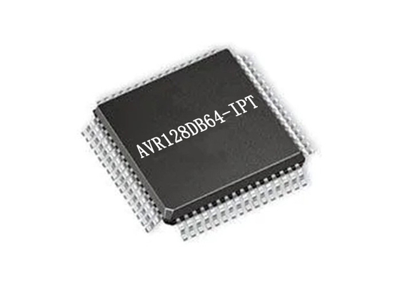 128KB FLASH AVR128DB64-I/PT IC ไมโครคอนโทรลเลอร์พลังงานต่ำแบบยืดหยุ่น 64-TQFP