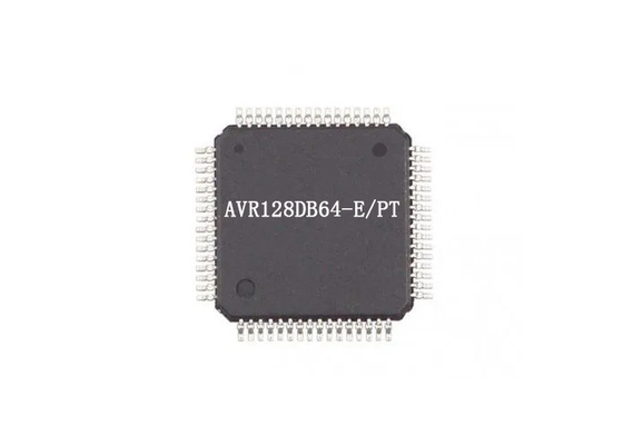ไมโครคอนโทรลเลอร์ MCU 24 MHz AVR128DB64-E/PT ไมโครคอนโทรลเลอร์ IC Surface Mount