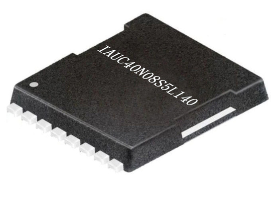 ชิปวงจรรวม IAUC40N08S5L140 ทรานซิสเตอร์แบบยึดพื้นผิว PG-TDSON-8-33
