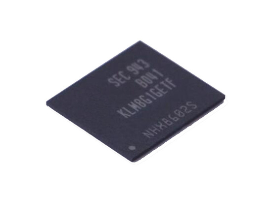 ชิปวงจรรวม KLM8G1GETF-B041 8GB ชิปหน่วยความจำ BGA153 ชิป IC