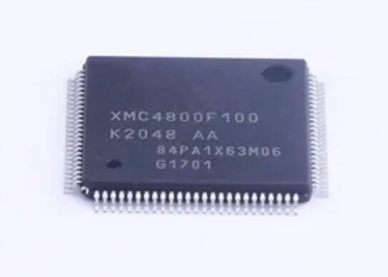 ประสิทธิภาพสูง XMC4800-F100K2048 AA ไมโครคอนโทรลเลอร์ MCU 100LQFP แกนประมวลผล 32 บิต