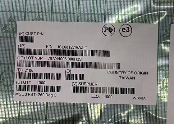 ชิปวงจรรวม ISL68127IRAZ PWM Controller IC 48QFN Digital Dual Output