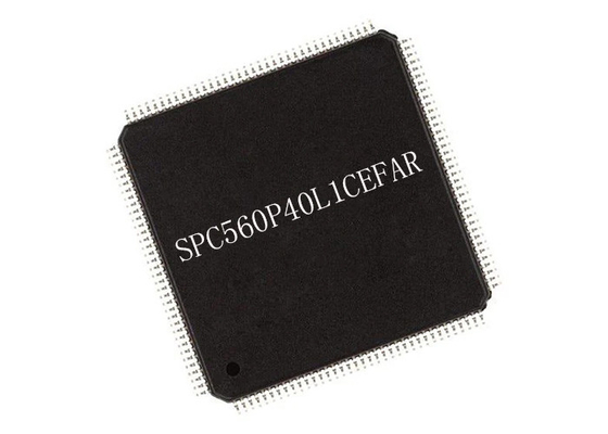 ไมโครคอนโทรลเลอร์แบบฝังสำหรับยานยนต์ SPC560P40L1CEFAR Single Core 64MHz FLASH