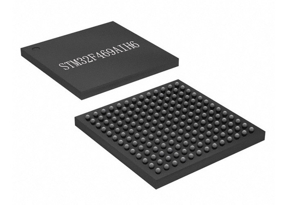 ARM Cortex-M4 พลังงานต่ำพิเศษ STM32F469AIH6 ไมโครคอนโทรลเลอร์ IC 169-UFBGA