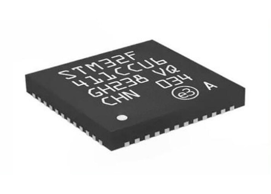 256KB Flash STM32F411CCU6 100MHz ไมโครคอนโทรลเลอร์ MCU 48UFQFN 32Bit Single Core