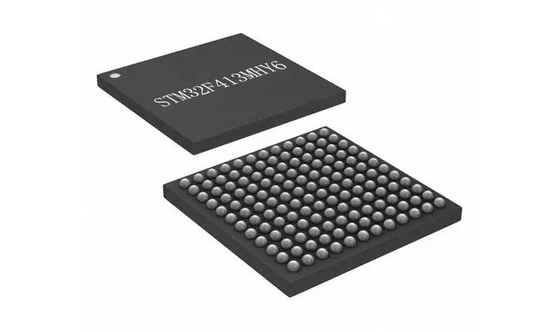 ไมโครคอนโทรลเลอร์แบบฝัง MCU 32 บิต แพ็คเกจ IC STM32F413MHY6 81-UFBGA