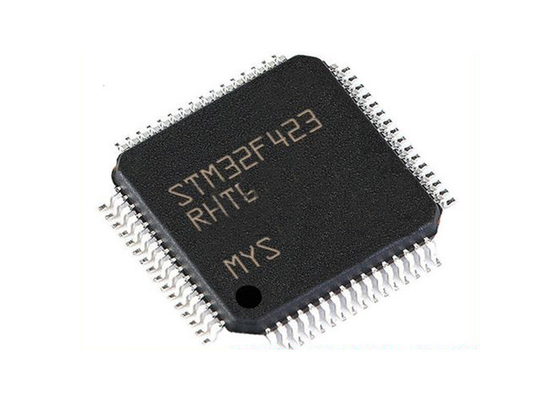 1.5MB FLASH 64-LQFP STM32F423RHT6 ไมโครคอนโทรลเลอร์ IC 32-Bit Surface Mount