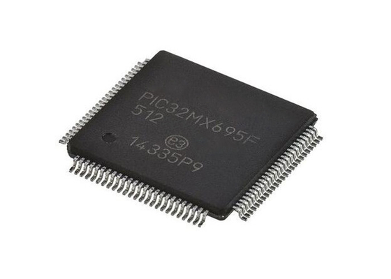 32Bit ไมโครคอนโทรลเลอร์ IC PIC32MX695F512H-80V/PT ไมโครคอนโทรลเลอร์ MCU 64TQFP ชิป IC