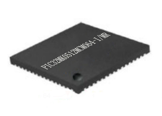 ไมโครคอนโทรลเลอร์ MCU PIC32MK0512MCM064-I/MR Single Core 64QFN ชิปไมโครคอนโทรลเลอร์