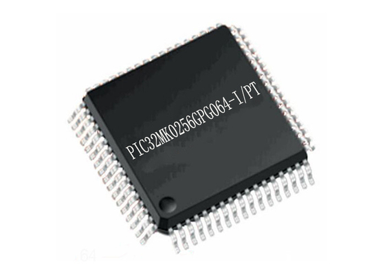 120MHz ไมโครคอนโทรลเลอร์ MCU PIC32MK0256GPG064-I/PT ไมโครคอนโทรลเลอร์ IC 64TQFP ชิป IC