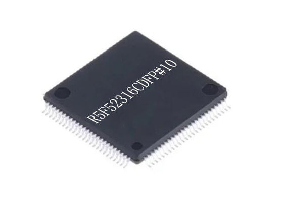 ไมโครคอนโทรลเลอร์ MCU R5F52316CDFP#10 RXv2 RX200 ไมโครคอนโทรลเลอร์ IC 100LQFP ชิป IC