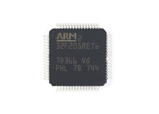 ไมโครคอนโทรลเลอร์ MCU IC STM32F205RET6 FLASH 64-LQFP แพ็คเกจ Surface Mount