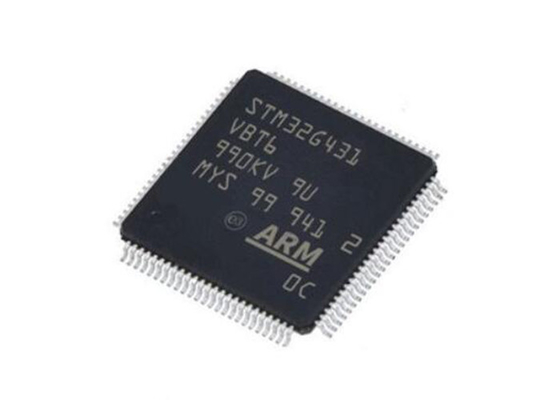 ประสิทธิภาพสูง STM32G431VBT6 ไมโครคอนโทรลเลอร์ MCU 100LQFP 32Bit Single Core