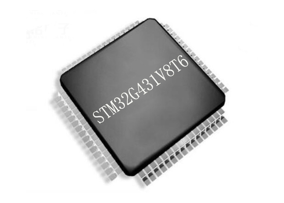 LQFP100 ไมโครคอนโทรลเลอร์ MCU STM32G431V8T6 32Bit ชิปไมโครคอนโทรลเลอร์ 170MHz ชิป IC