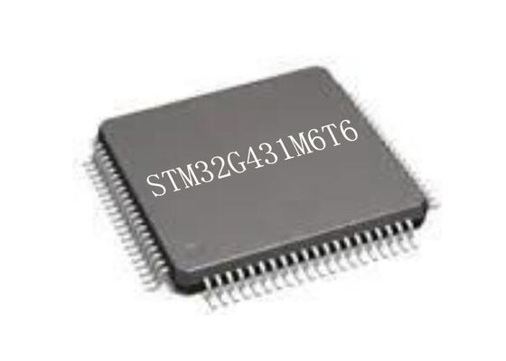 ARM Cortex-M4 STM32G431M6T6 ไมโครคอนโทรลเลอร์ MCU 80LQFP 32Bit ชิปไมโครคอนโทรลเลอร์