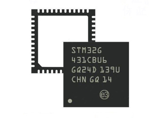 ชิปไมโครคอนโทรลเลอร์ STM32G431CBU6 128KB แฟลชไมโครคอนโทรลเลอร์ MCU 170MHz ชิป IC