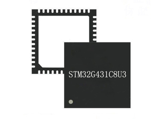 ไมโครคอนโทรลเลอร์ MCU STM32G431C8U3 48UFQFN ชิปไมโครคอนโทรลเลอร์แกนเดี่ยว 32 บิต