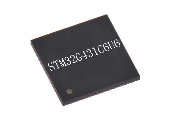 32Bit RISC Core STM32G431C6U6 170MHz ไมโครคอนโทรลเลอร์ MCU 48UFQFN ประสิทธิภาพสูง