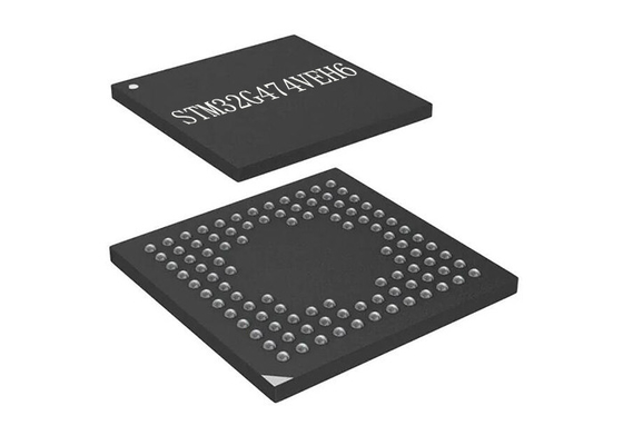 ประสิทธิภาพสูง STM32G474VEH6 Arm Cortex-M4 100TFBGA 32Bit RISC Core MCU 170MHz