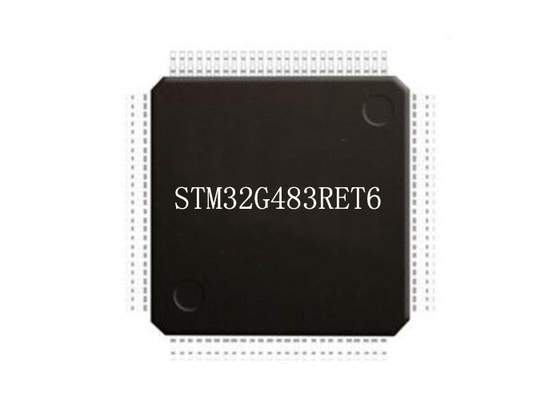 ประสิทธิภาพสูง STM32G483RET6 ไมโครคอนโทรลเลอร์ MCU LQFP64 32Bit Single Core 170MHz