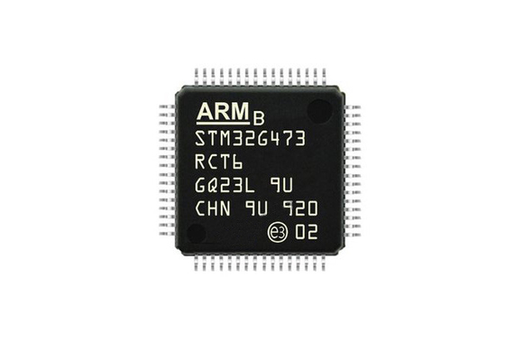 STM32G473RCT6 ไอซีไมโครคอนโทรลเลอร์ 170 เมกะเฮิรตซ์แบบแอนะล็อกสูง 32 บิต 170 เมกะเฮิรตซ์