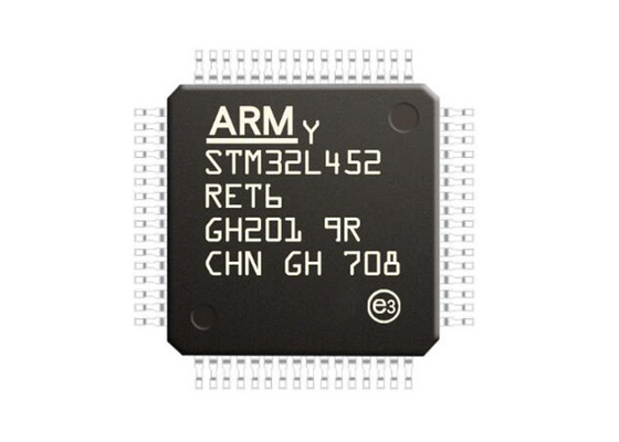 ไมโครคอนโทรลเลอร์ MCU STM32L452RET6 32Bit ชิปไมโครคอนโทรลเลอร์ LQFP64 Single Core