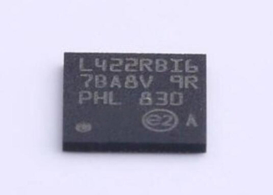 ชิปไมโครคอนโทรลเลอร์พลังงานต่ำพิเศษ STM32L422RBI6 64UFBGA ไมโครคอนโทรลเลอร์ MCU