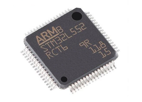 Single Core STM32L552RCT6 ไมโครคอนโทรลเลอร์ MCU 64LQFP 256KB แฟลชไมโครคอนโทรลเลอร์ชิป