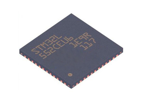 48-UFQFPN ไมโครคอนโทรลเลอร์ MCU STM32L552CEU6 512KB แฟลชไมโครคอนโทรลเลอร์ชิป