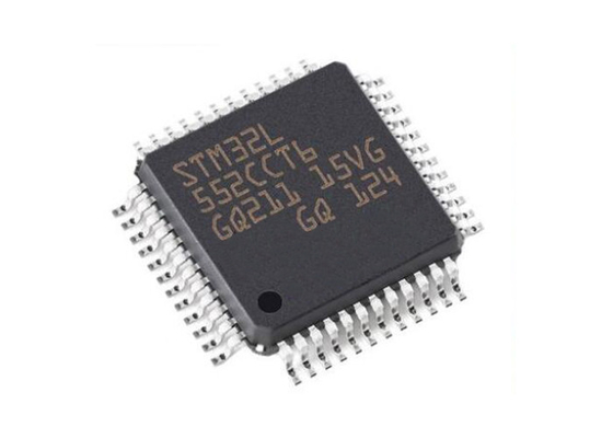 32Bit Single Core STM32L552CCT6 ARM Cortex-M33 48LQFP ไมโครคอนโทรลเลอร์ MCU 110MHz