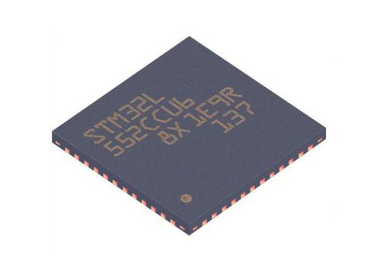 ไมโครคอนโทรลเลอร์ MCU STM32L552CCU6 ประสิทธิภาพสูง 48UFQFPN 32Bit Single Core