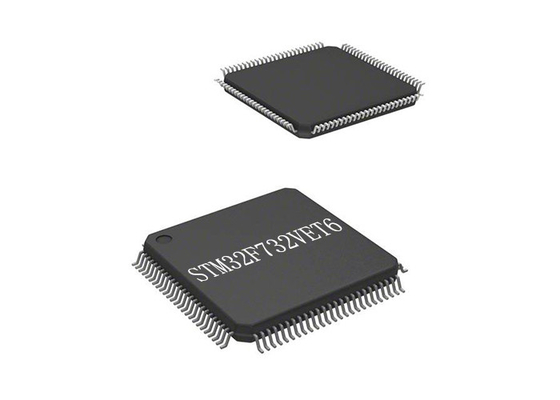 ไมโครคอนโทรลเลอร์ MCU STM32F732VET6 32Bit Single Core LQFP100 ชิปไมโครคอนโทรลเลอร์