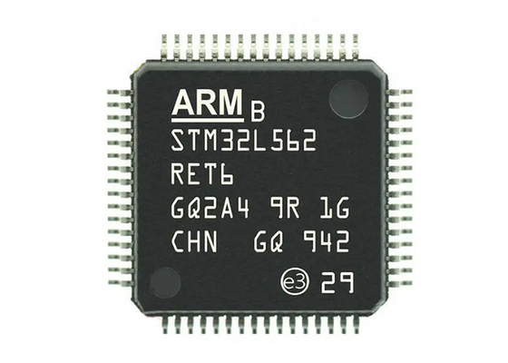 512KB FLASH STM32L562RET6 ไมโครคอนโทรลเลอร์แบบฝัง 64-LQFP Surface Mount