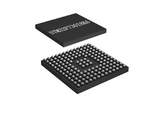 ประสิทธิภาพสูง STM32F730I8K6 ไมโครคอนโทรลเลอร์ MCU 201UFBGA 32Bit ไมโครคอนโทรลเลอร์ IC