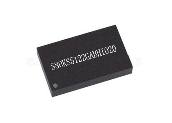 200MHz Pseudo SRAM Memory IC S80KS5122GABHI020 FBGA24 ชิปวงจรรวม