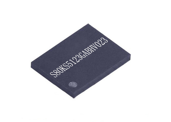 IC หน่วยความจำ 512Mbit S80KS5123GABHV023 ชิปวงจรรวม FBGA24 ชิปหน่วยความจำ
