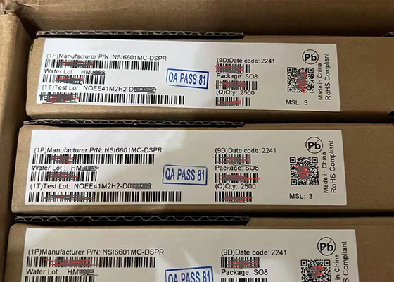 Single Channel NSI6601MC-DSPR Isolated Gate Driver IC ชิปวงจรรวม SOP8