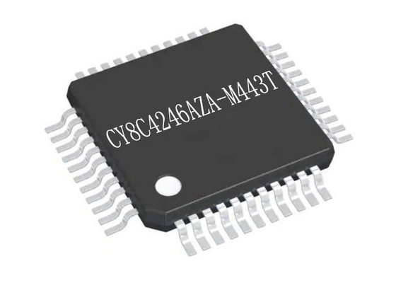 TQFP48 CY8C4246AZA-M443T ชิปไมโครคอนโทรลเลอร์ 32 บิต 64KB แฟลชไมโครคอนโทรลเลอร์ MCU