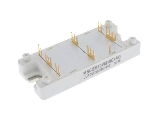 238A ทรานซิสเตอร์แบบติดที่แชสซี MSCSM70VM10C4AG โมดูล IGBT สำหรับยานยนต์